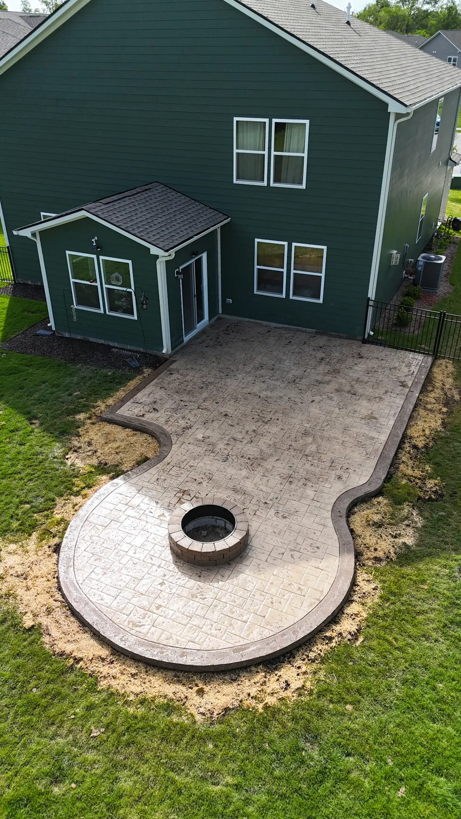 Outdoor living concrete